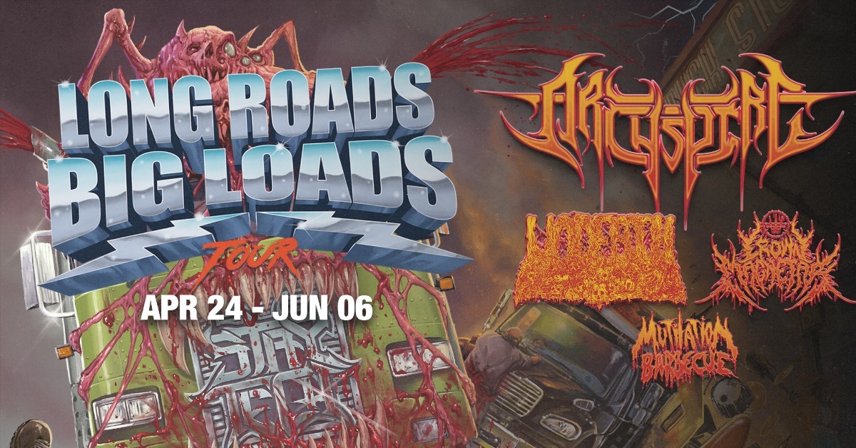 Archspire : Long Roads Big Loads Tour 