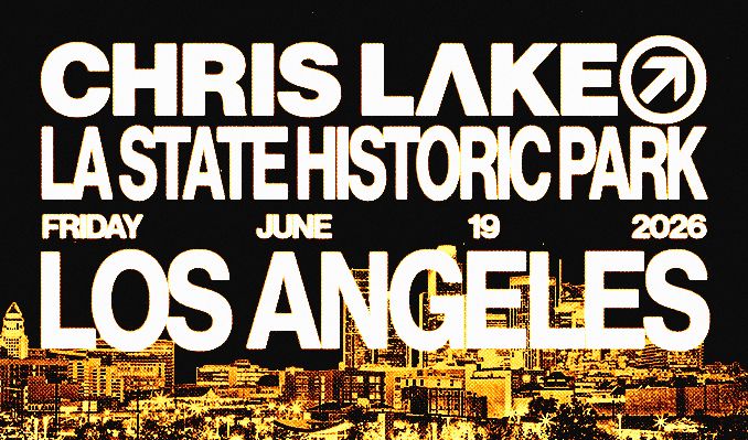 Chris Lake - Friday June 19th, 2026