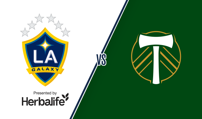 Main image for event titled LA Galaxy v. Portland Timbers