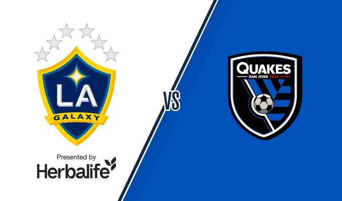 Main image for event titled LA Galaxy v. San Jose Earthquakes