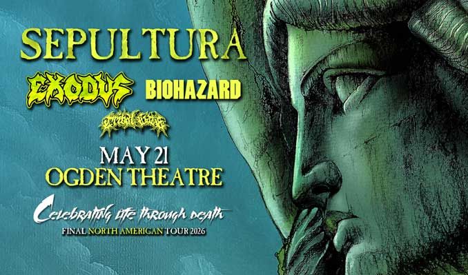 Sepultura - Celebrating Life Through Death - Denver - Ogden