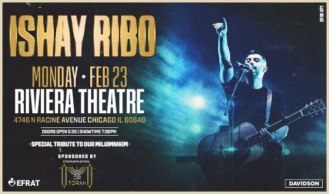 More Info for Ishay Ribo Live At Riviera Theatre