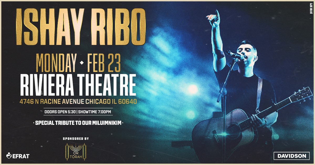 Ishay Ribo Live At Riviera Theatre