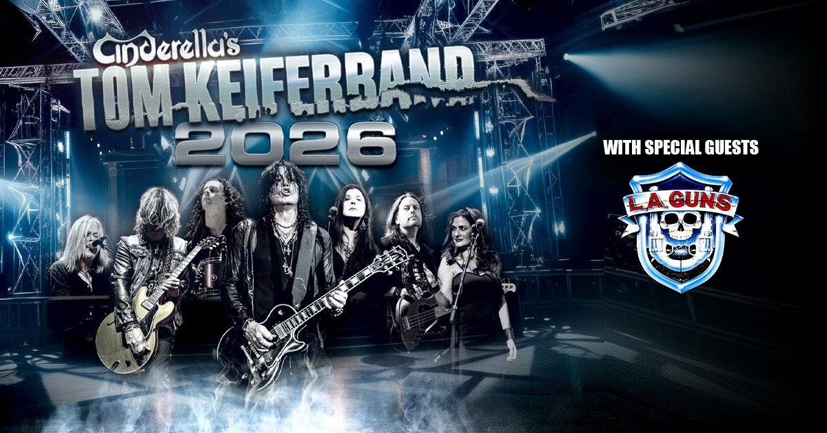 Cinderella's Tom Keifer - Daytona Beach - Peabody Auditorium - Sat