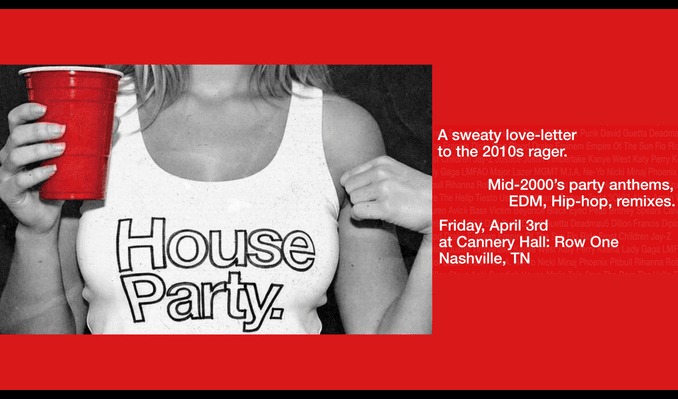 House Party. at Row One Stage in Nashville, TN