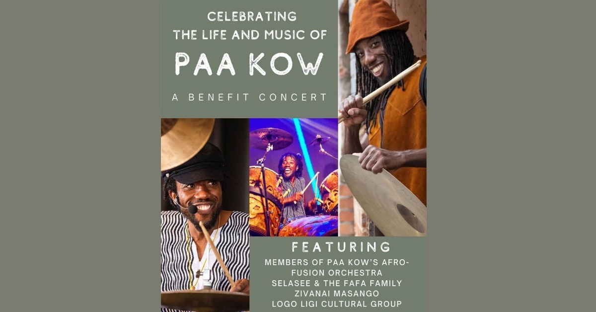 Celebrating the Life & Music of Paa Kow: A Benefit Concert
