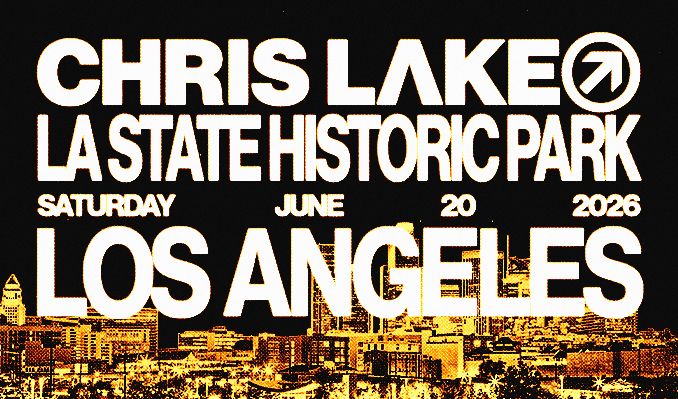 Chris Lake - Saturday June 20th, 2026