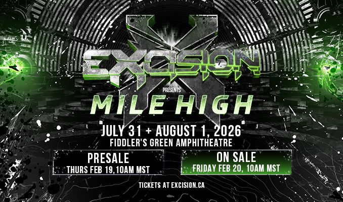 Excision - Greenwood Village - Fiddler's Green Amphitheatre - 2026