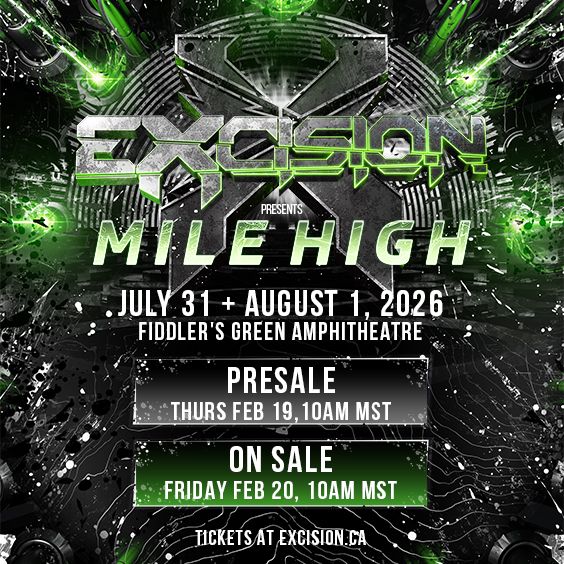 Excision - Greenwood Village - Fiddler's Green Amphitheatre - 2026