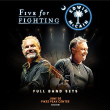 Five For Fighting & Edwin McCain - Colorado Springs - Pikes Peak