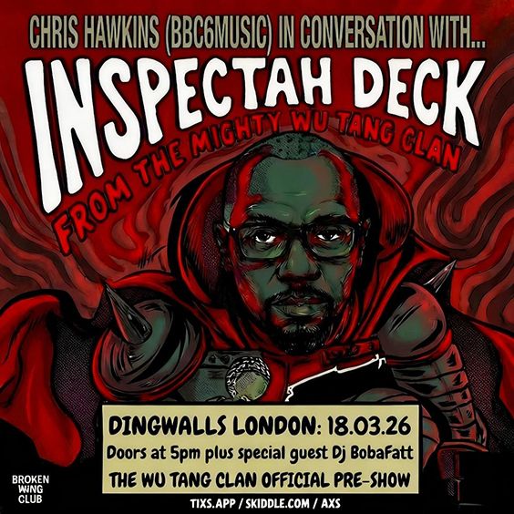 INSPECTAH DECK 5枚セット WU-TANG CLAN Inspectah Deck (WU-TANG CLAN) In Conversation with Chris Hawkins