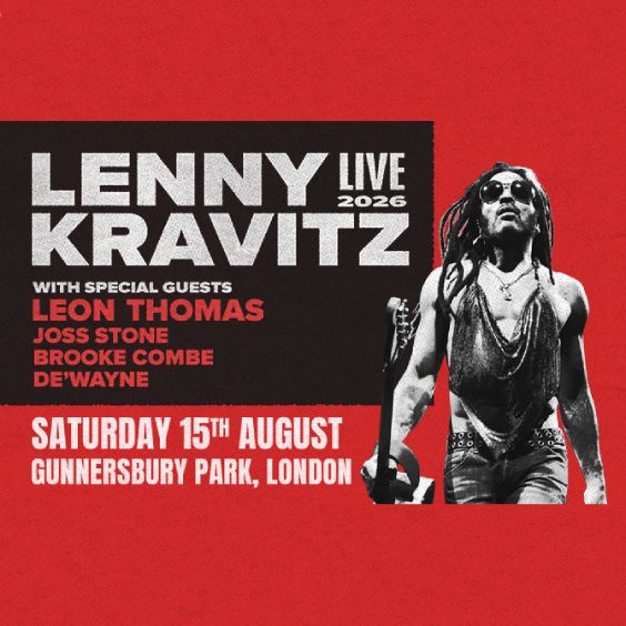 Lenny Kravitz at Gunnersbury Park with Leon Thomas, Joss Stone