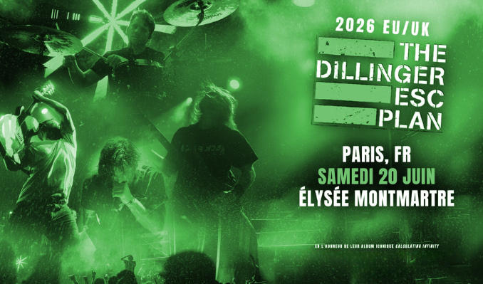 The Dillinger Escape Plan - Paris - L'Élysée Montmartre - Sat, Jun