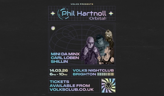 Phil Hartnoll (Orbital) & Mini Da Minx - Brighton - Volks Club