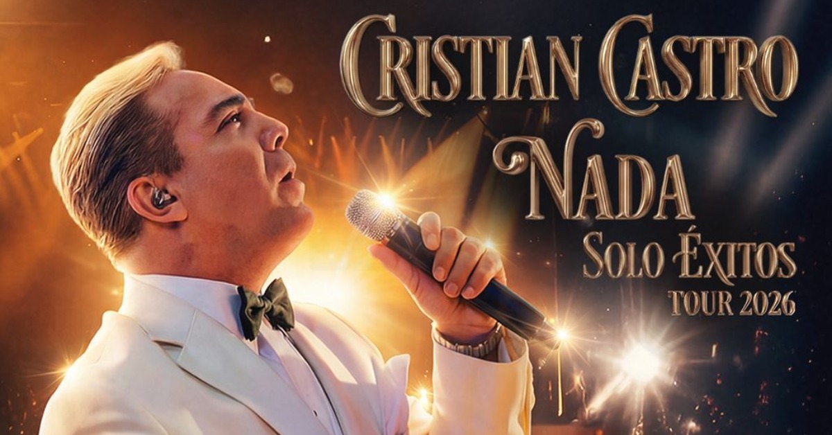 Cristian Castro - Grand Prairie - Texas Trust CU Theatre - 2026年