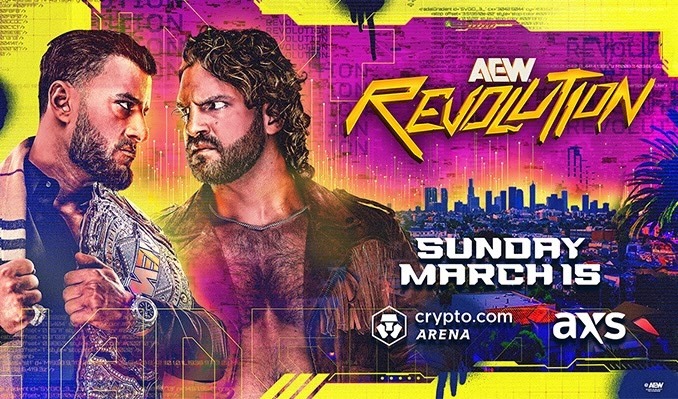 Main image for event titled AEW presents Revolution 