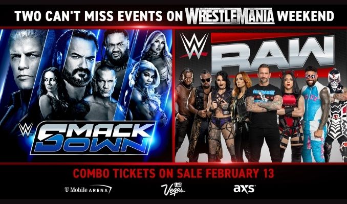 More Info for WWE WrestleMania Week Combo Ticket