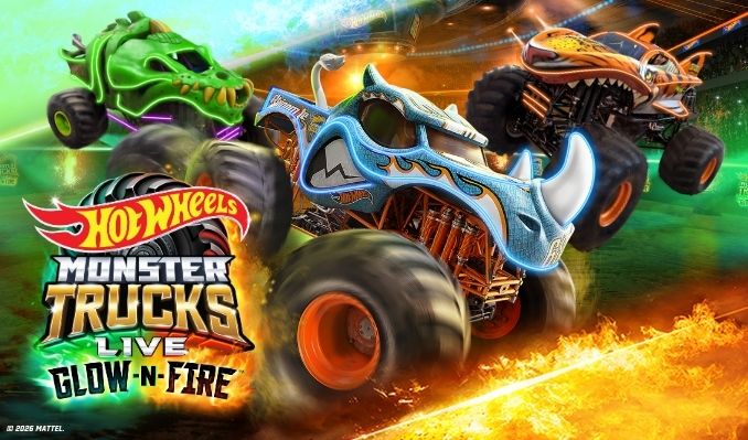 Hot Wheels Monster Trucks Live™ Glow-N-Fire