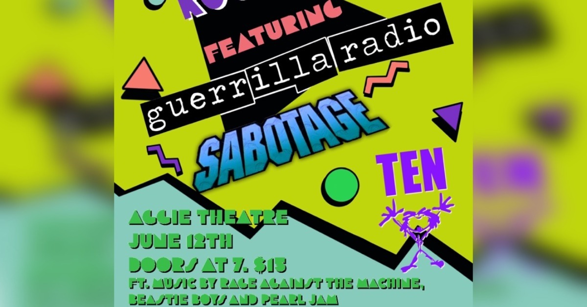 The Ultimate 90s Rock Party ft. Guerrilla Radio, Sabotage, and Ten