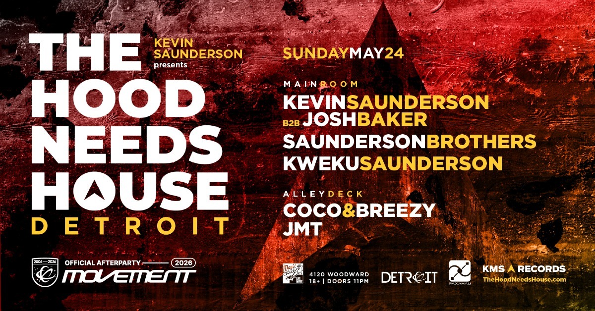 Kevin Saunderson b2b Josh Baker 