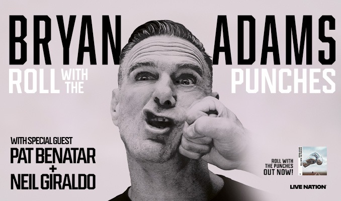 ブライアンアダムス BRYAN ADAMS - Houston - Toyota Center - Wed, Jul 29, 2026, 07:30