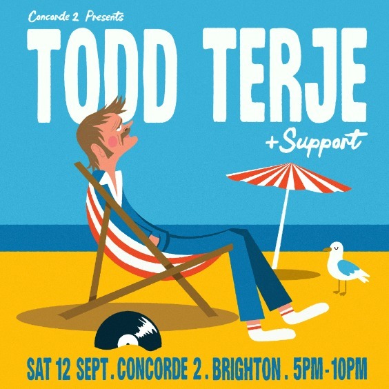 Todd Terje - Brighton - Brighton Concorde 2 - 2026年9月12日(土) 17