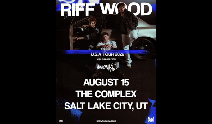Riff Wood - Salt Lake City - The Grand at The Complex - Sat, Aug