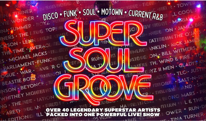 Main image for event titled SUPER SOUL GROOVE