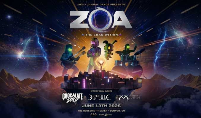 ZOA: The Eras Within - Denver - Bluebird Theater - Sat, Jun 13