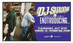 DJ Shadow - Denver - Mission Ballroom - Thu, Oct 15, 2026, 08:00