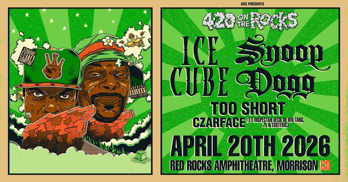 Ice Cube & Snoop Dogg - Morrison - Red Rocks Amphitheatre - 2026年