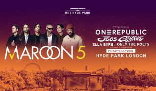Maroon 5 - London - Hyde Park - 2026年7月3日(金) 14:00 - AXS JP