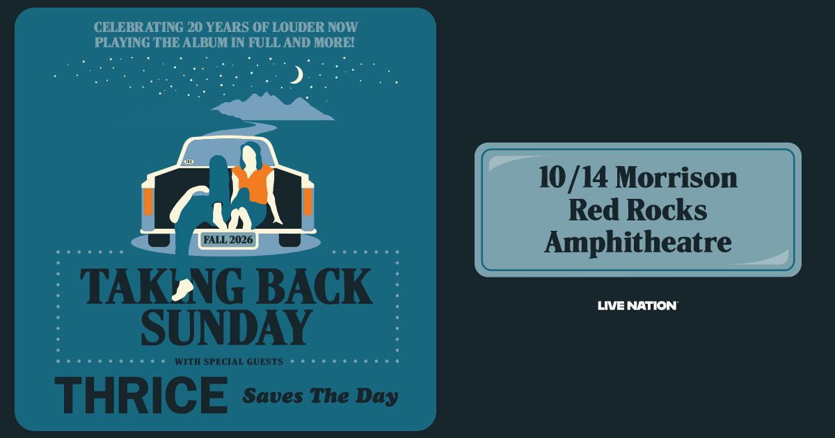 Taking Back Sunday - Louder Now Live