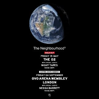 The Neighbourhood - London - OVO Arena Wembley - Fri, Sep 4, 2026