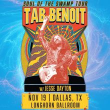 Tab Benoit with special guest Jesse Dayton - Dallas - Longhorn