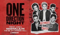 One Direction Night - Nashville - Cannery Hall - The Mil - 2026年6