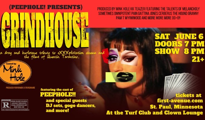 GRINDHOUSE – A Drag and Burlesque Tribute