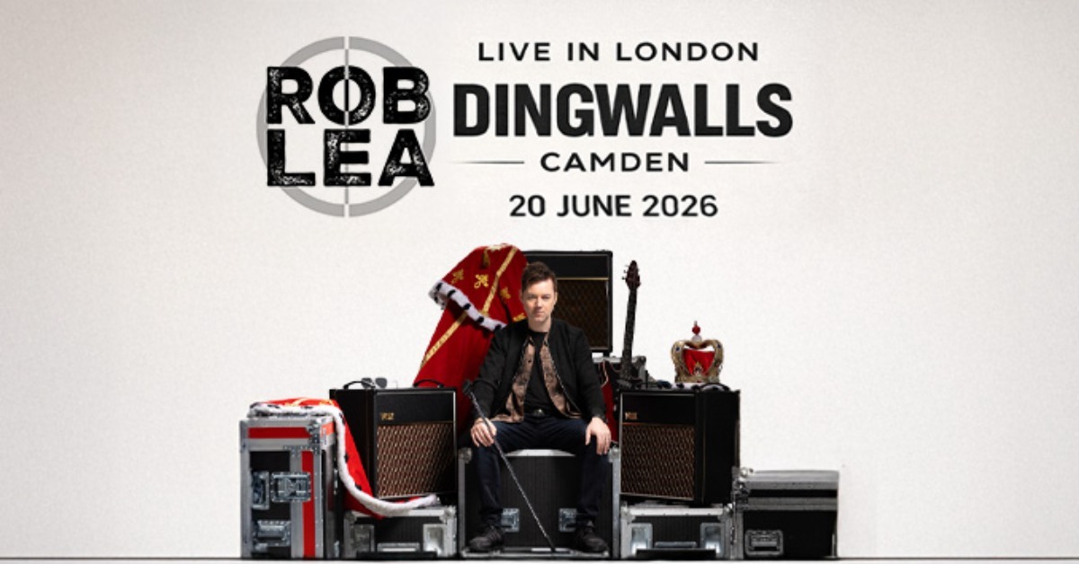 Rob Lea: Live in London - London - Dingwalls - Sat, Jun 20, 2026