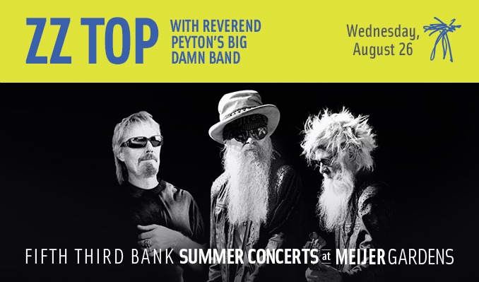 ZZ Top - Grand Rapids - Frederik Meijer Gardens Amphitheater