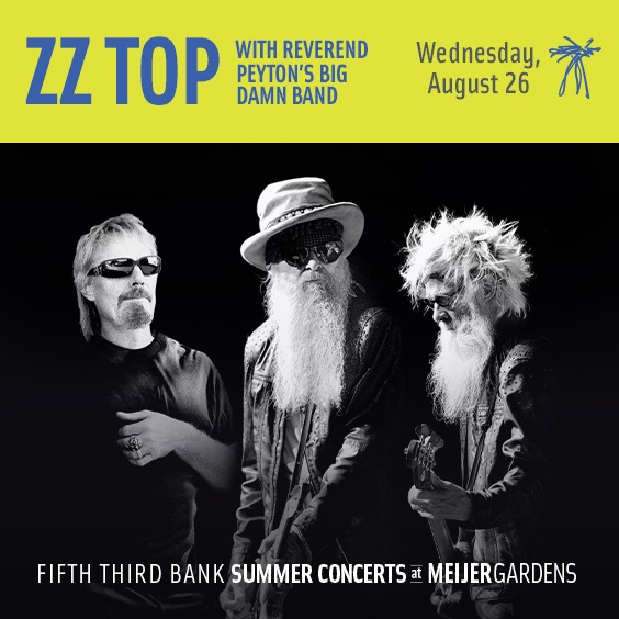 ZZ Top - Grand Rapids - Frederik Meijer Gardens Amphitheater