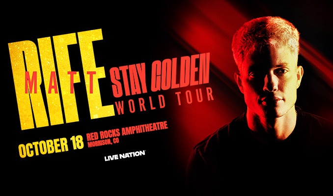 Matt Rife - Stay Golden World Tour