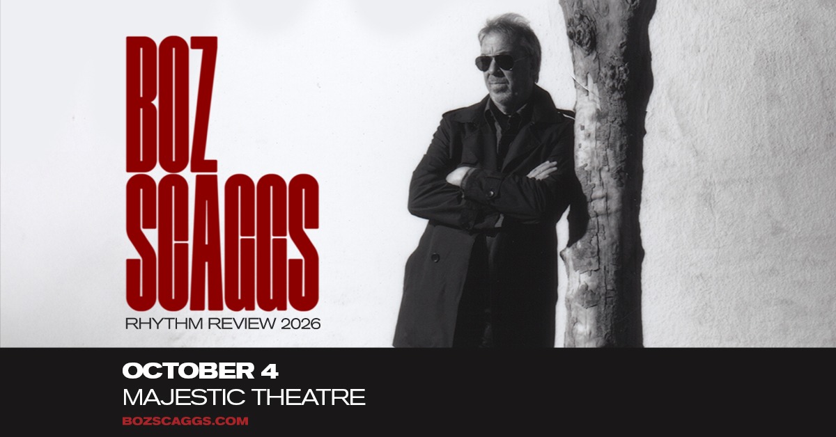 Boz Scaggs - Dallas - Majestic Theatre - 2026年10月4日(日) 19:00