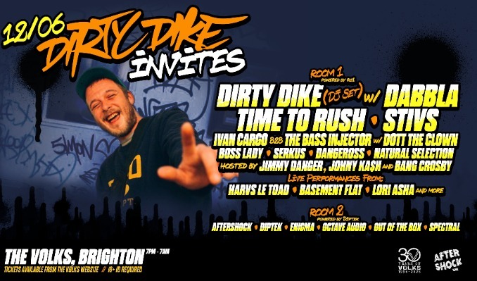 Aftershock - Dirty Dike Invites - Brighton - Volks Club - 2026年6