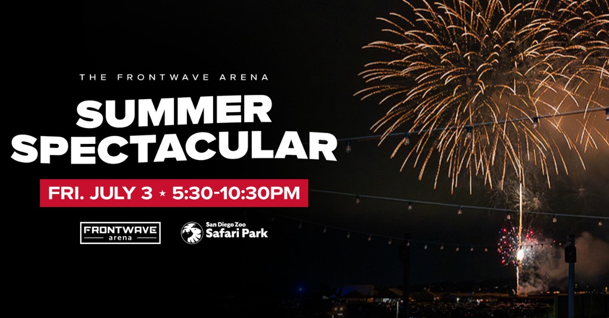 July 3rd Summer Spectacular (San Diego Zoo Safari Plaza