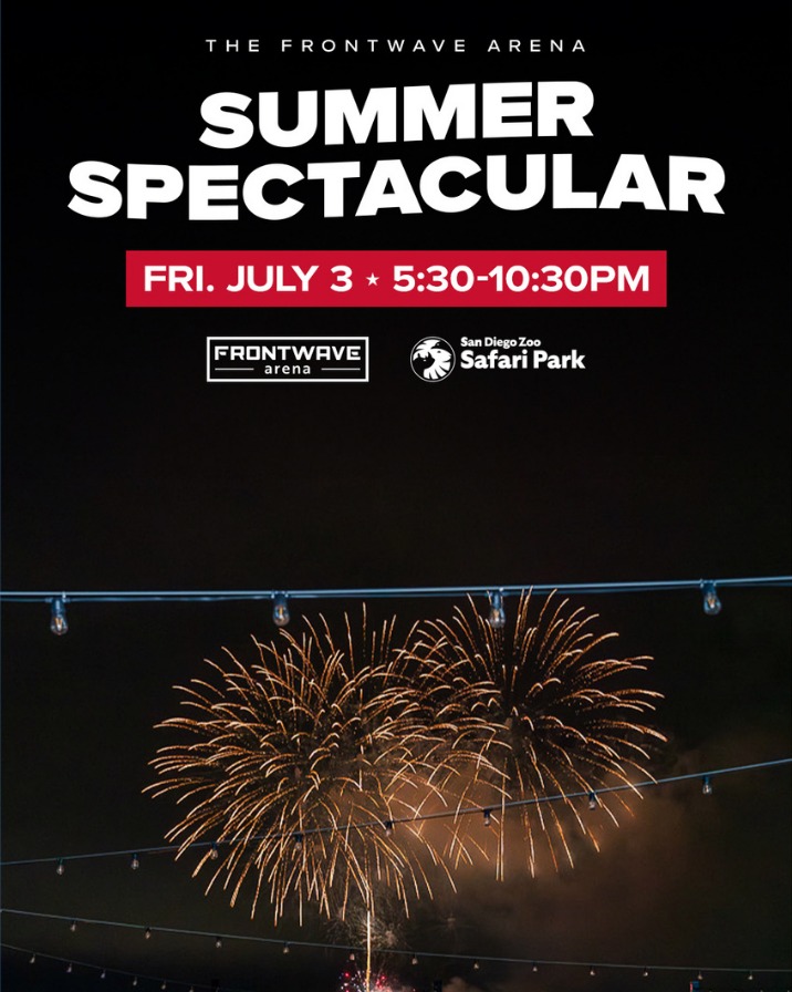 July 3rd Summer Spectacular (San Diego Zoo Safari Plaza