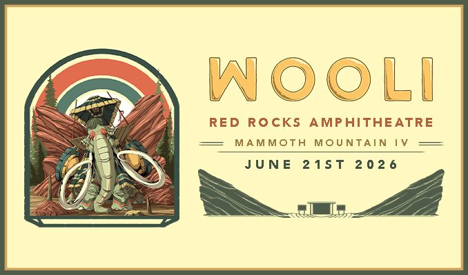 Wooli - Morrison - Red Rocks Amphitheatre - Sun, Jun 21, 2026, 06