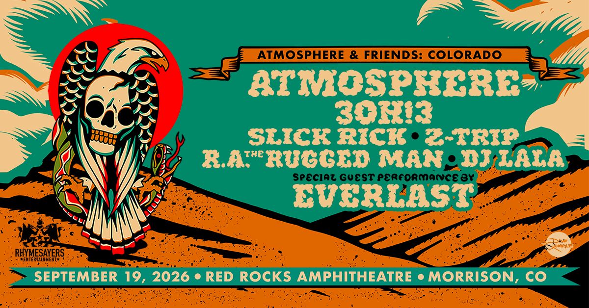 Atmosphere & FRIENDS: COLORADO - Morrison - Red Rocks Amphitheatre