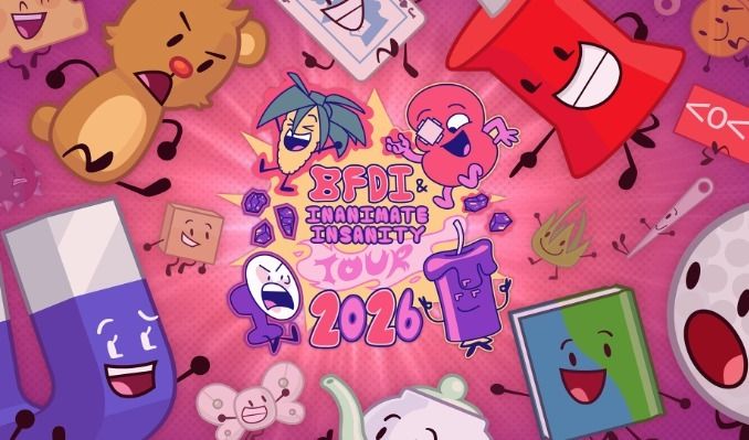 BFDI & Inanimate Insanity 2026 Tour - Matinee