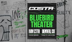 Costa - Denver - Bluebird Theater - Fri, Nov 27, 2026, 09:00 PM
