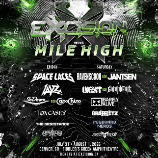 Excision - Greenwood Village - Fiddler's Green Amphitheatre - Sat
